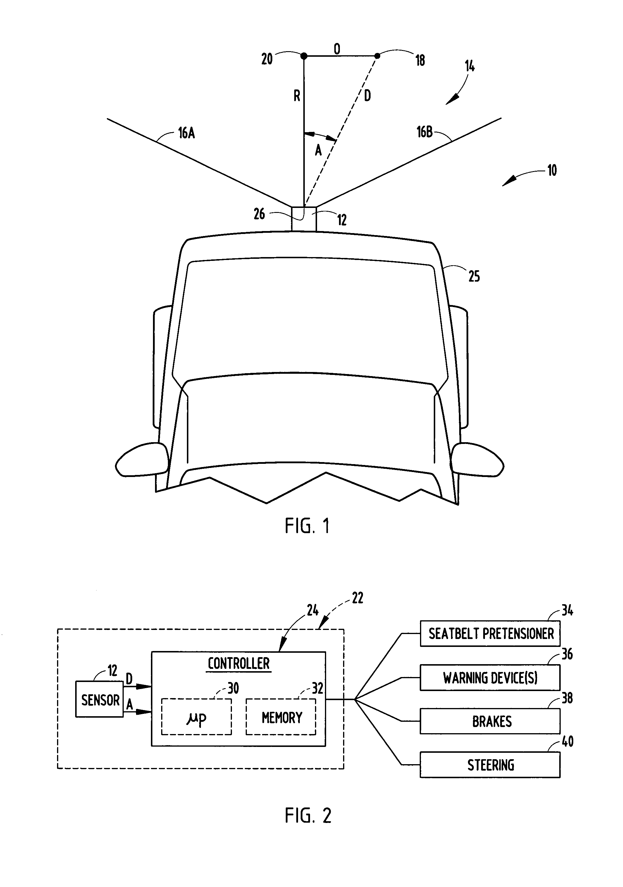 Collision avoidance and warning system and method
