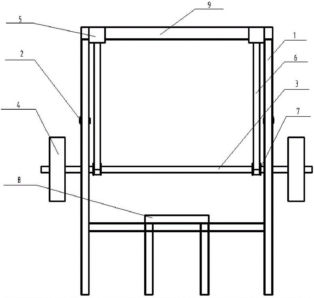 Bench press safety device