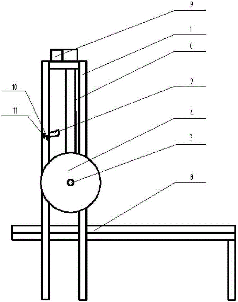 Bench press safety device