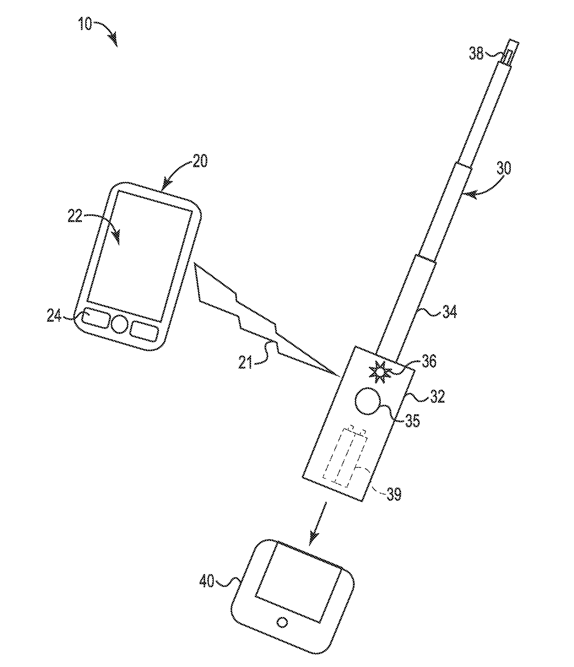 System and apparatus for using a wireless smart device to perform field calculations