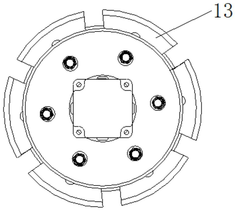 Full-automatic highway-railway free conversion driving wheel