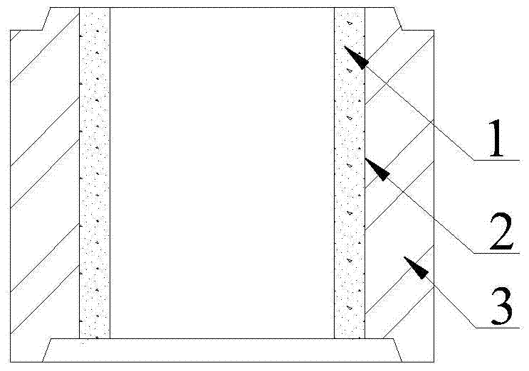 High-precision control forming composite taphole pipe brick and its manufacturing method