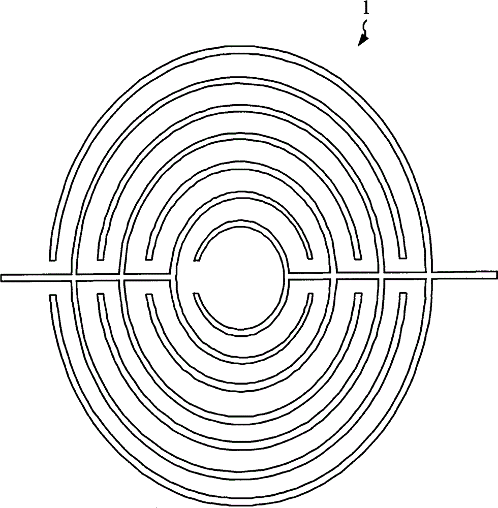 Electrode structure applied to dielectric liquid lens