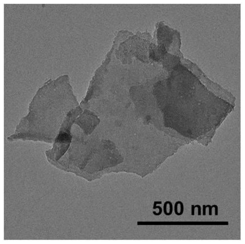 A two-dimensional zinc single atom/carbon nitrogen composite material and its preparation method and application