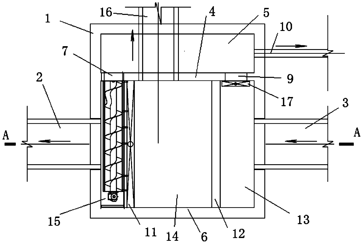 Three-stage intercepting well and control method thereof