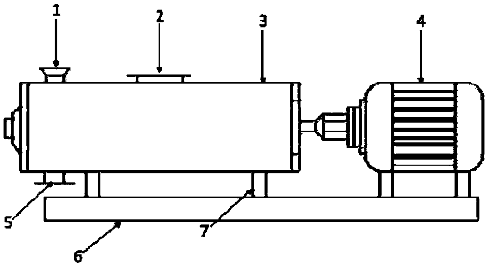 Stirring device and horizontal double-shaft self-cleaning reactor