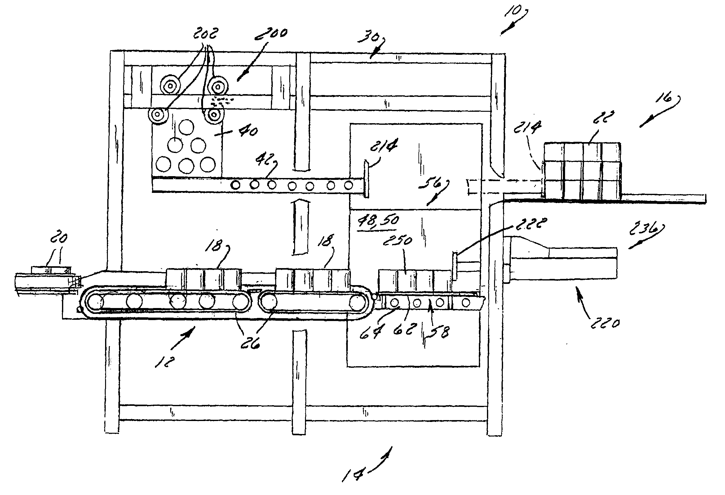 Article stacking and packaging system