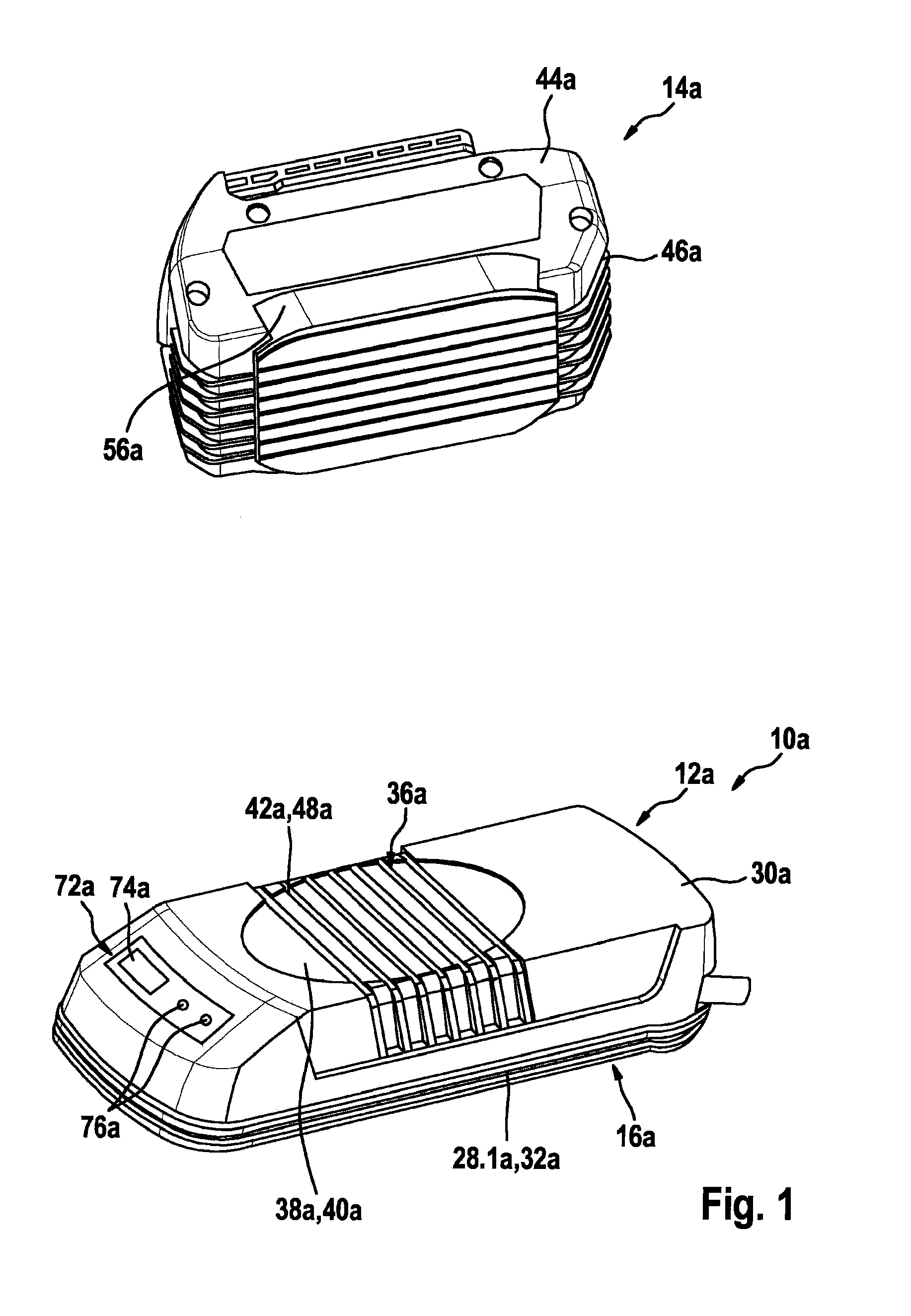 Inductive charging device