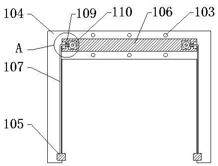 Dust removing device for industrial cutting machine