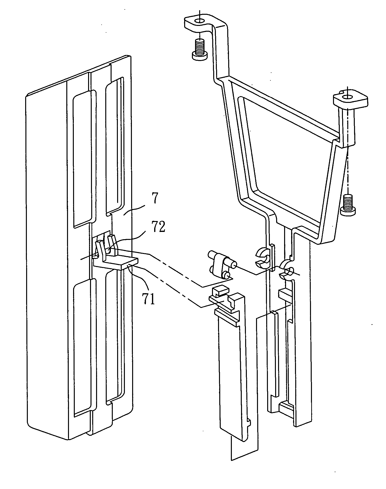 Workpiece holder for clean container