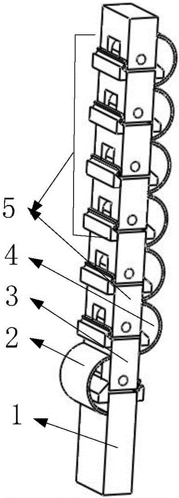 Bendable road post with function of elastic energy dissipation