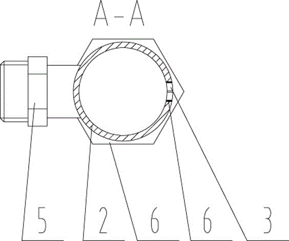 Sanitation car spraying pipe assembly