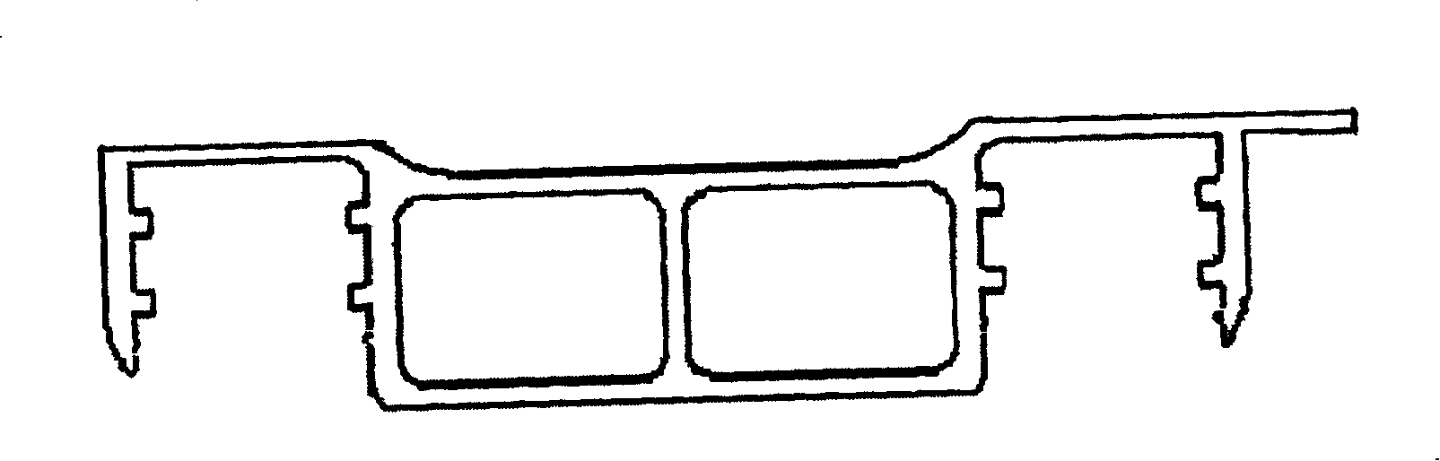 Novel sidewall for underground vehicle