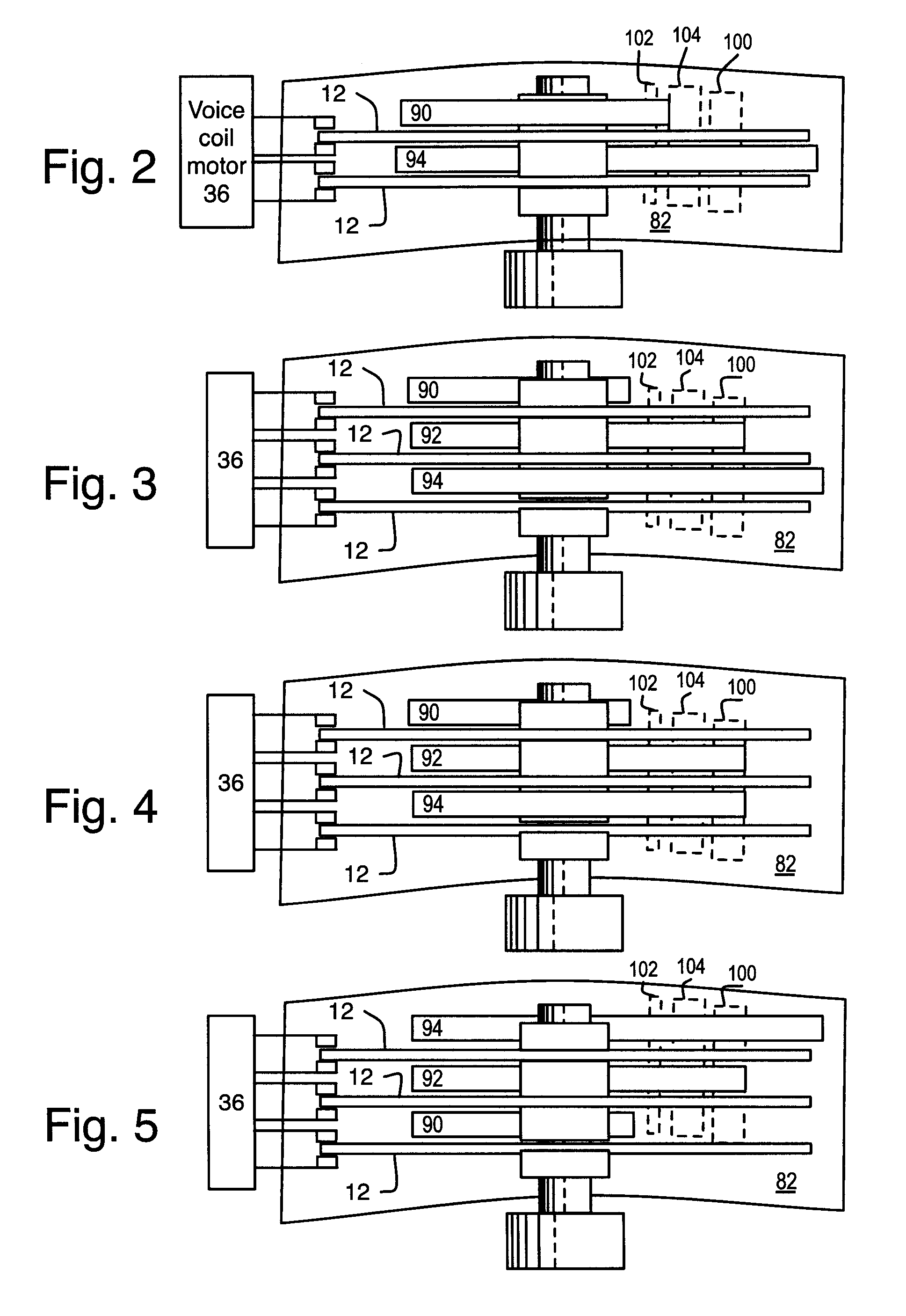 Method and apparatus for dampening and filtering air flow effects in a hard disk drive