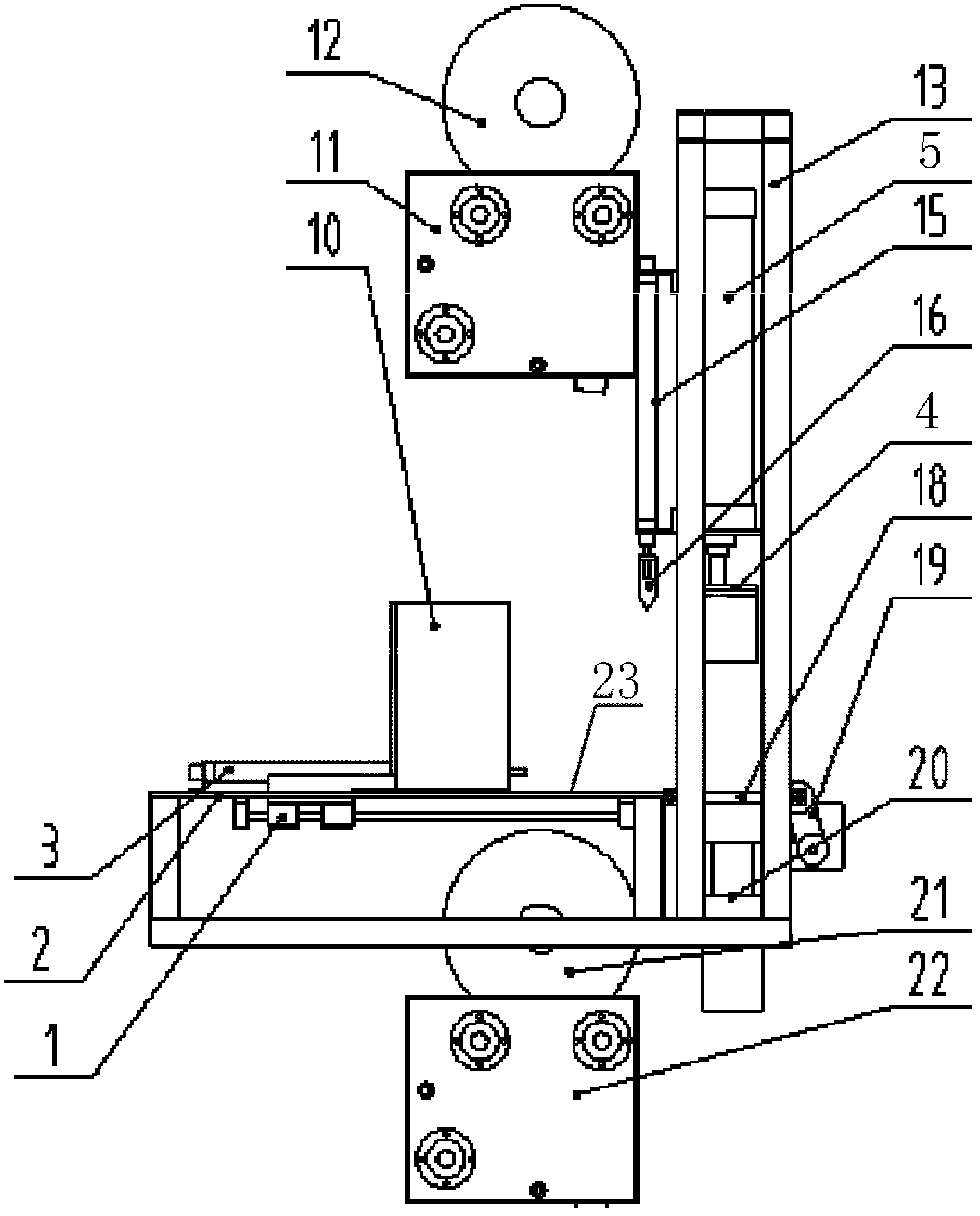 Pressing mechanism and note packaging device with same