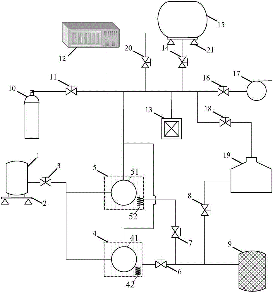 Hot pressurized xenon filling method for satellite electric propulsion system