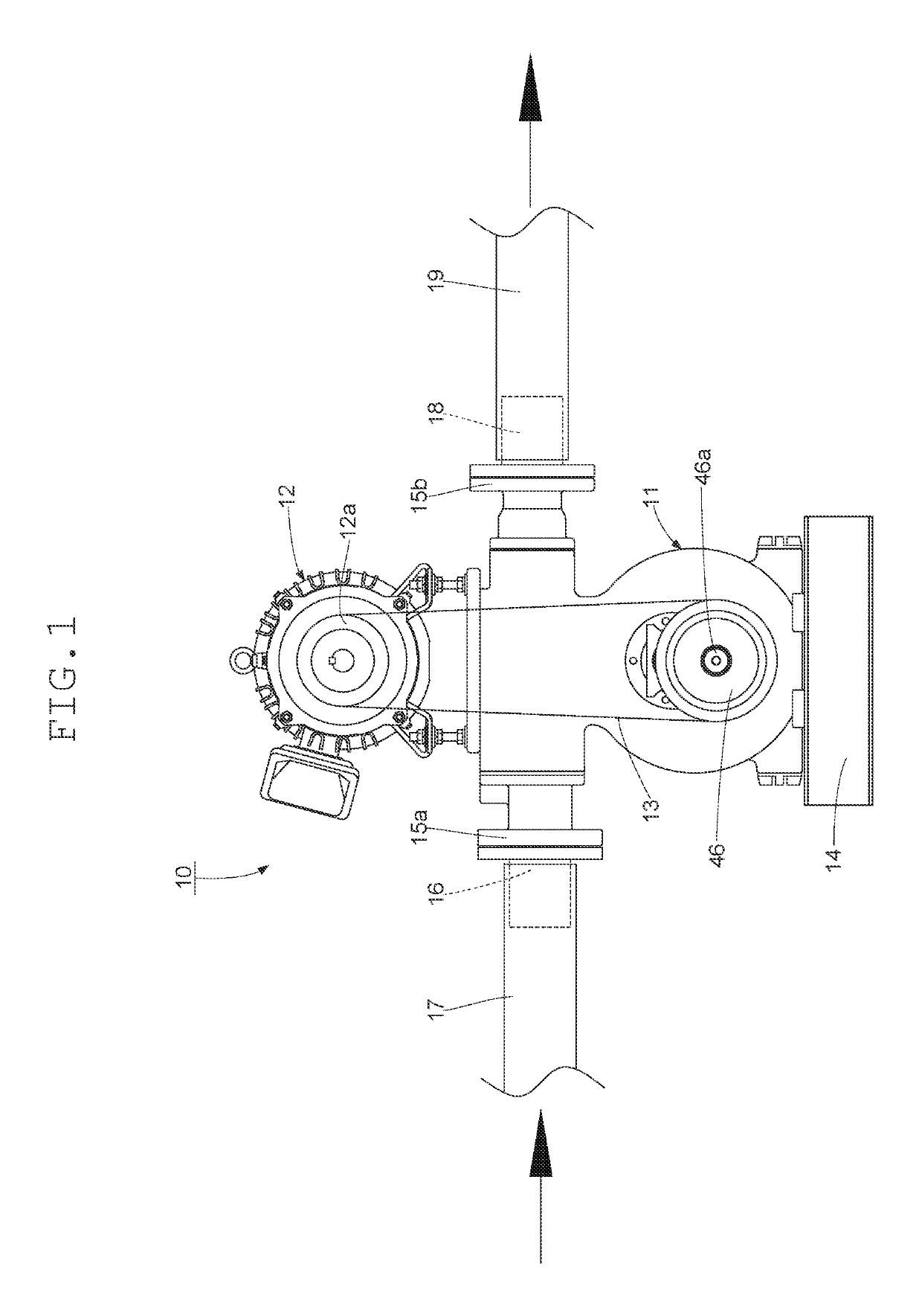 Carbon dioxide-containing gas recovery apparatus