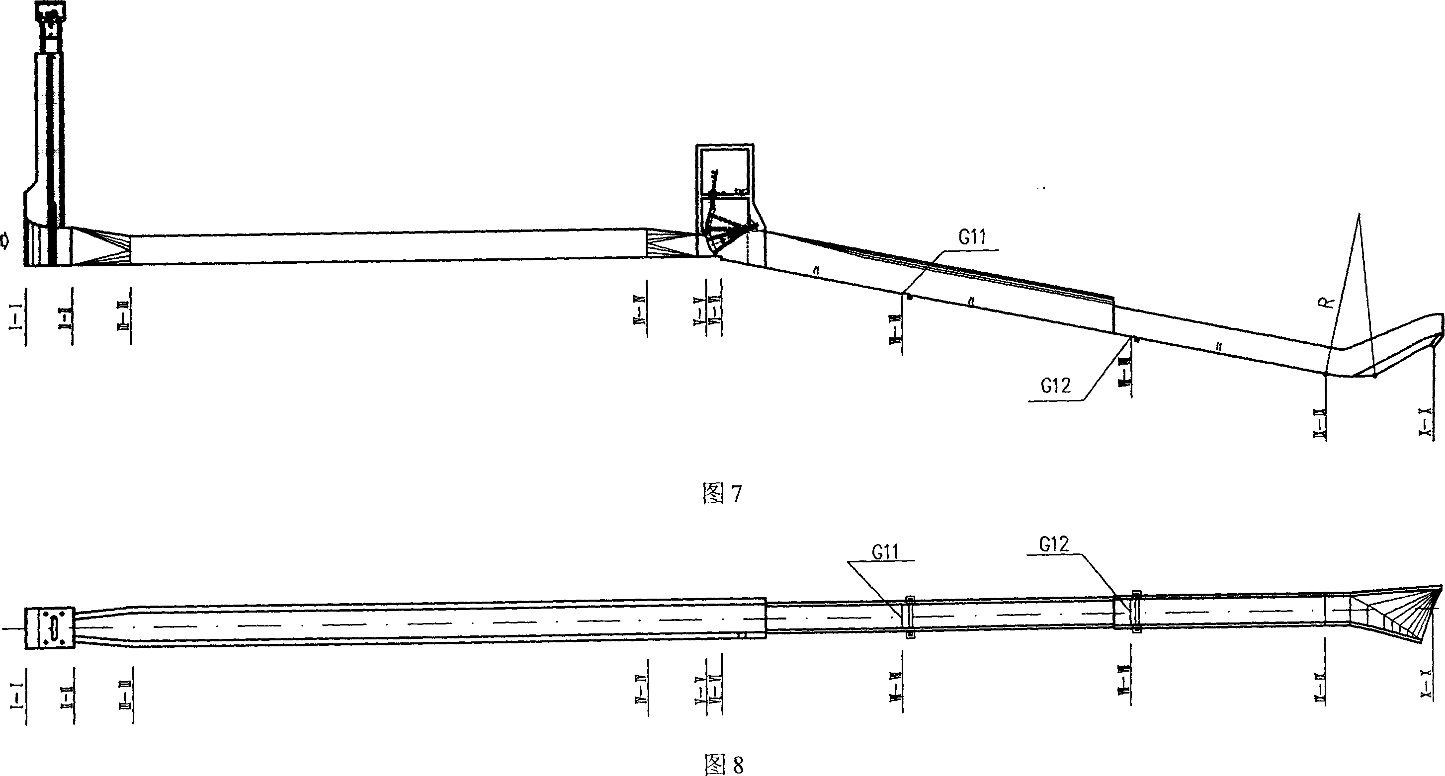 Differential aeration sluice device