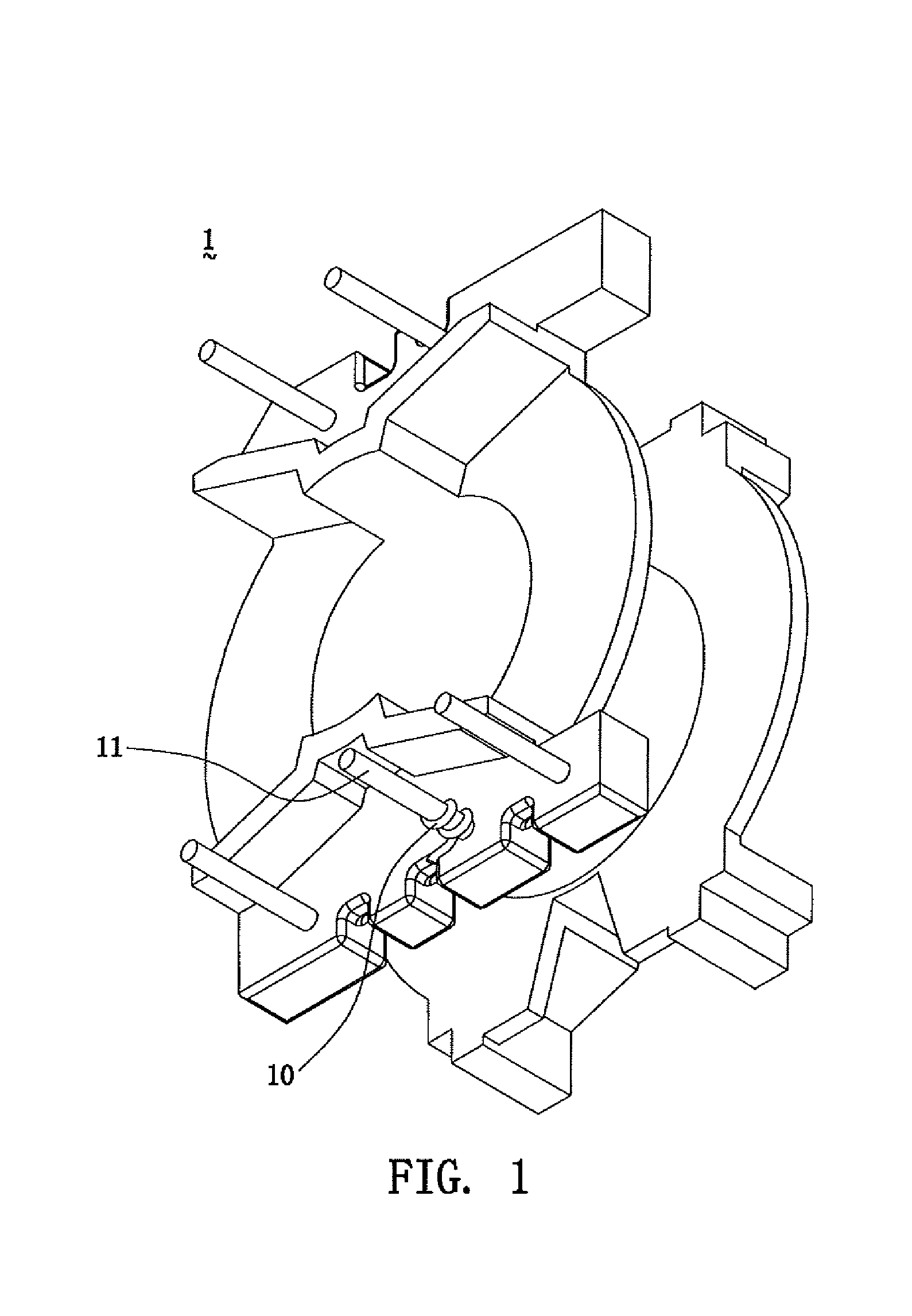 Transformer skeleton and a winding method using the same