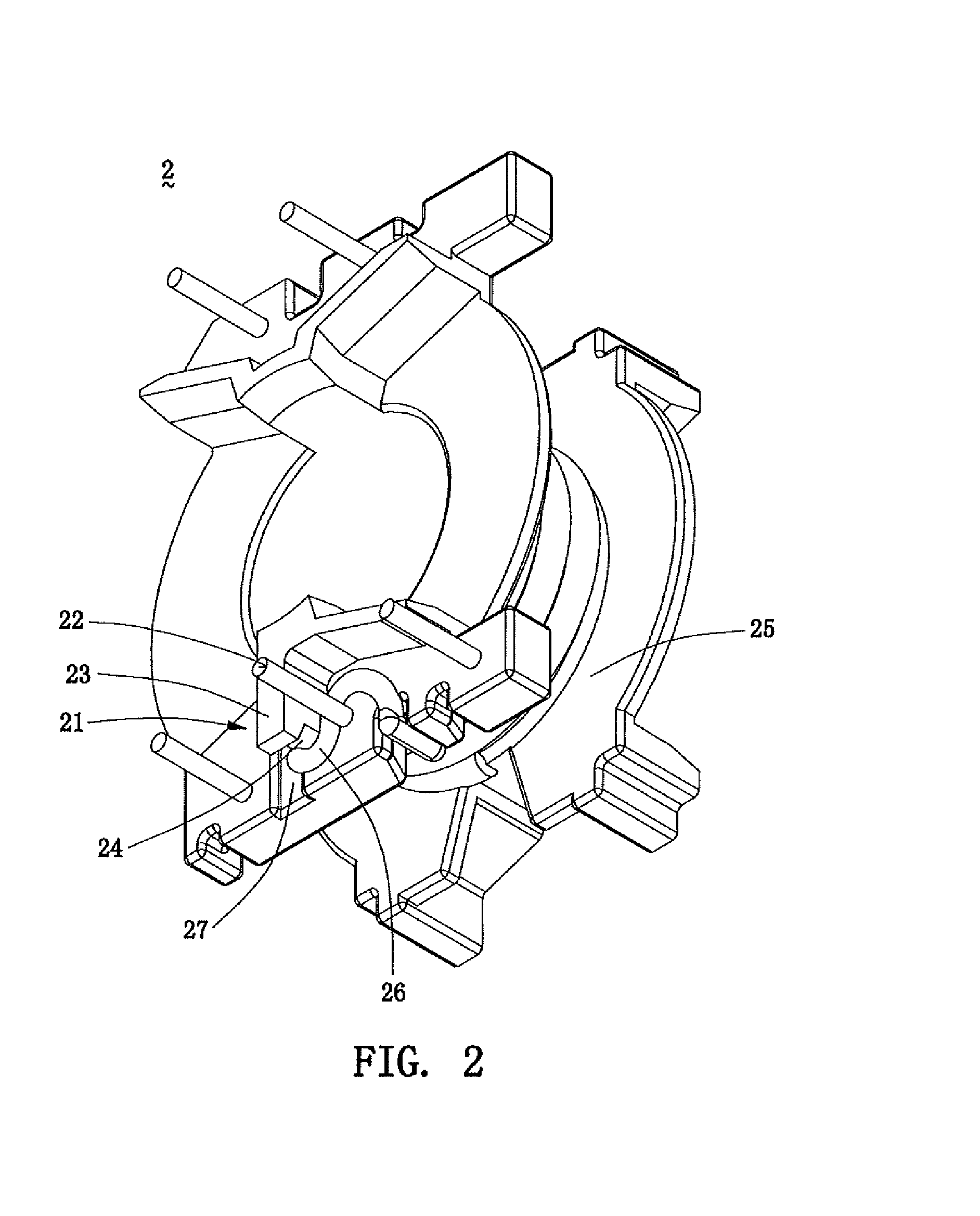 Transformer skeleton and a winding method using the same