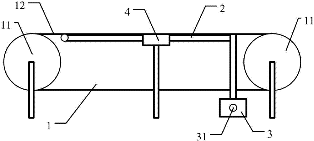 Coal slime conveying device