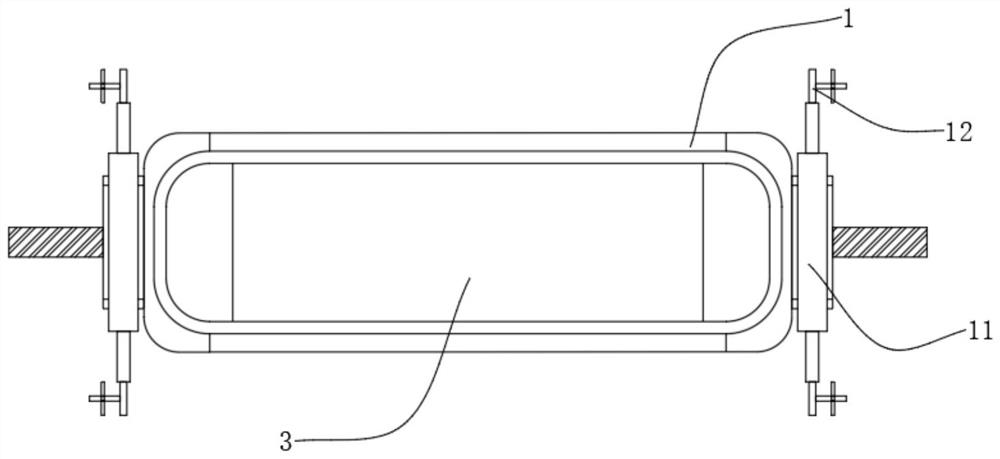 Outdoor online monitoring tension sensor