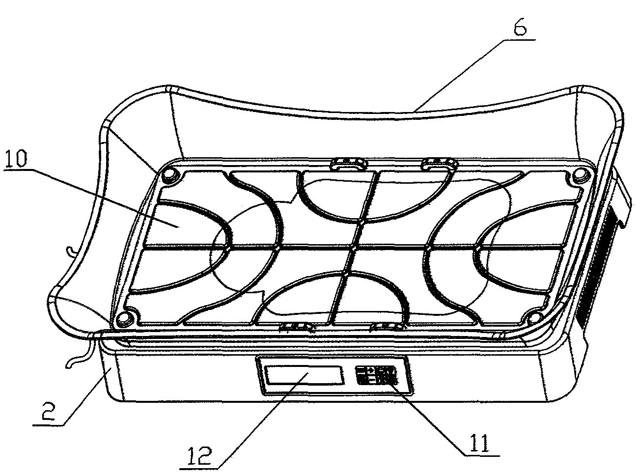 Programmed controllable infant jaundice treatment bed