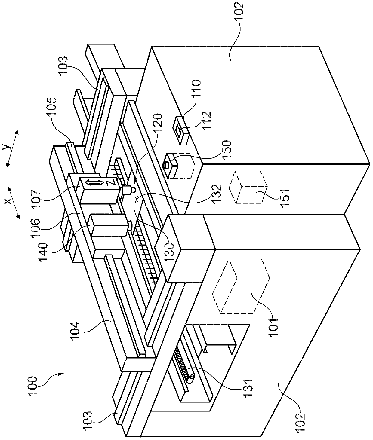 Method and device of assembling components, considering the relative spatial position ifnormation