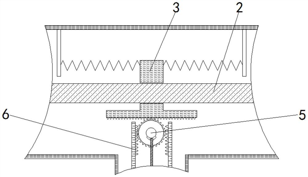 Hanging ornament capable of preventing sight blocking in automobile