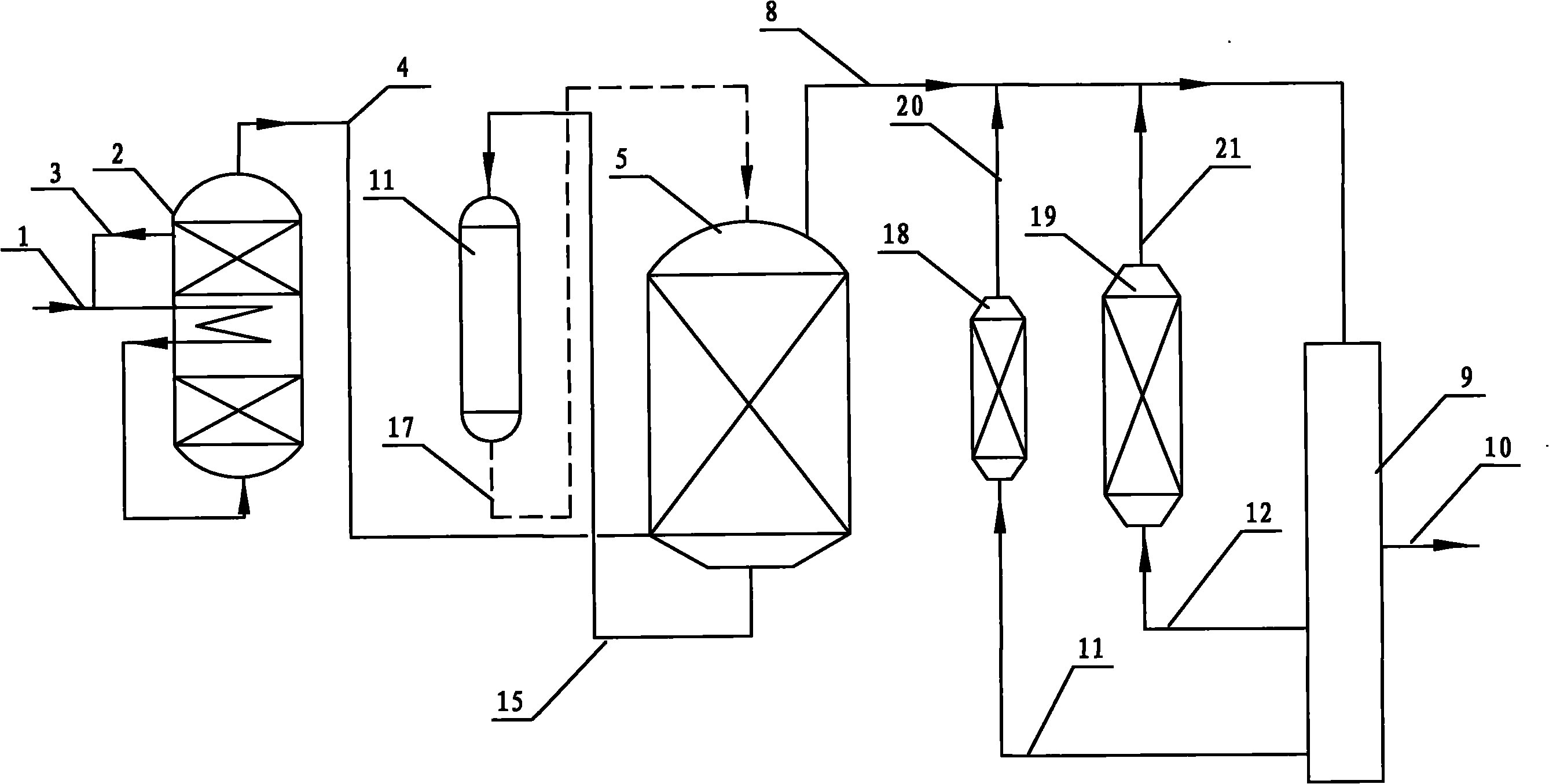 Method for preparing olefin by dehydration of methanol