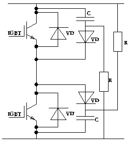 IGBT (Insulated Gate Bipolar Translator) buffer circuit for frequency-conversion speed-regulation device