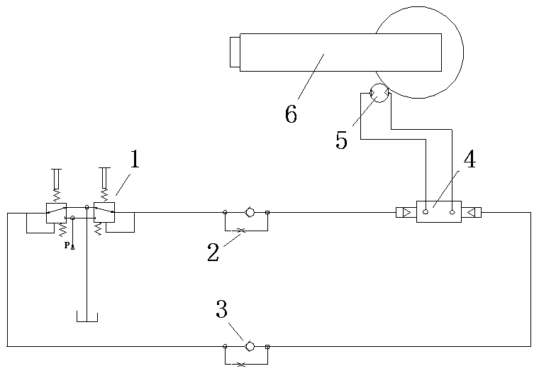 An electro-hydraulic combined speed regulation slewing system and control method for a crane