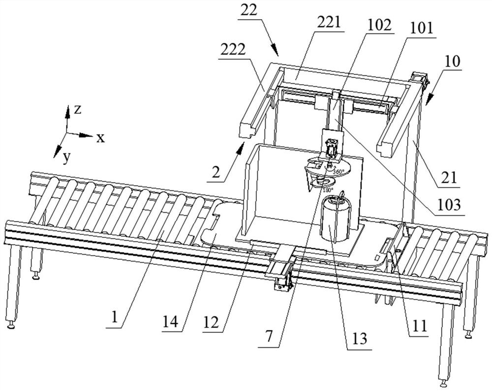 Visual inspection device
