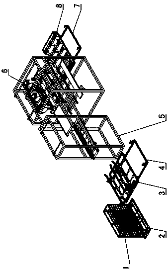 Feeding device of edge aligning device