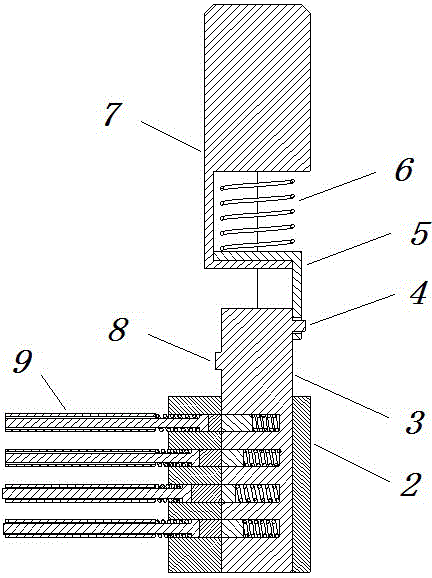 Safe mechanical lock assembly