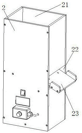 Lens press fit and vibrating falling device