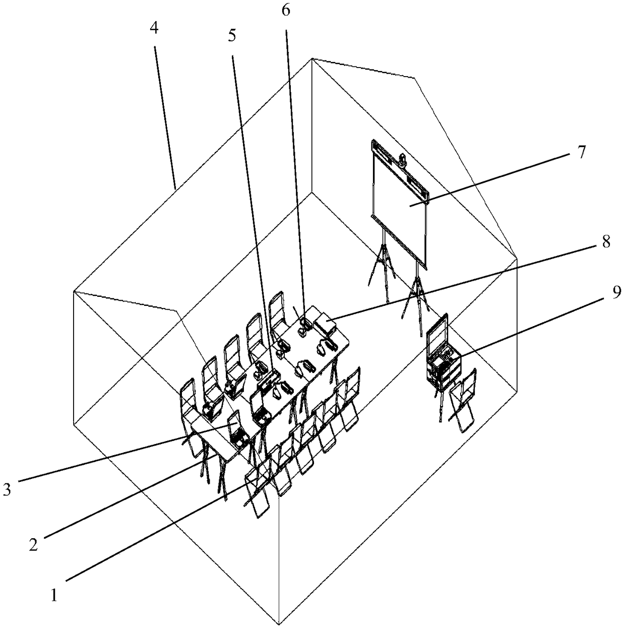 Portable civil air defense command system