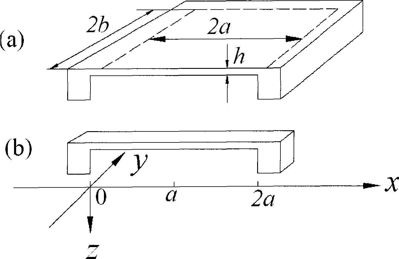 Absolute pressure transducer chip based on surface micro-machining and its production method