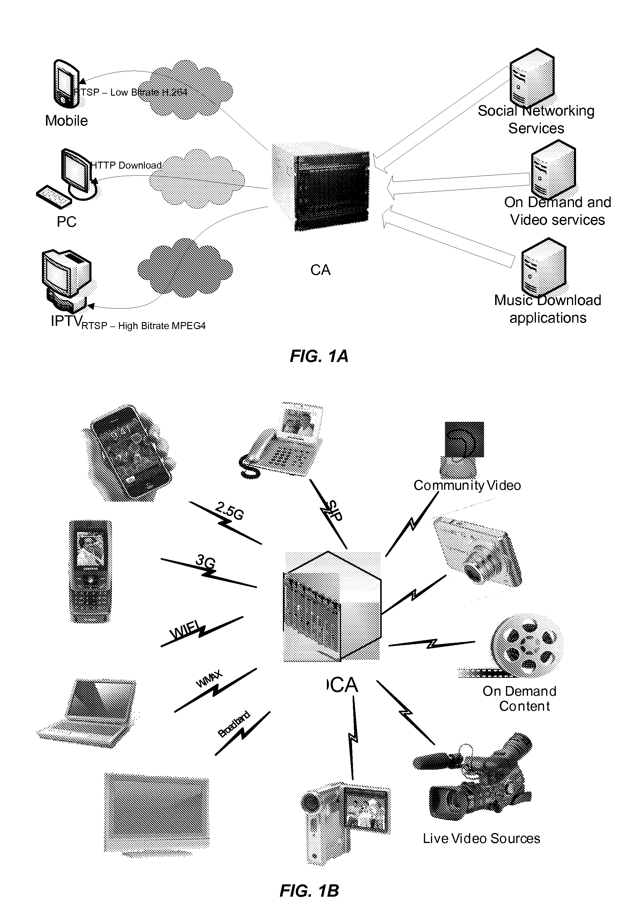 Method and apparatus for the adaptation of multimedia content in telecommunications networks