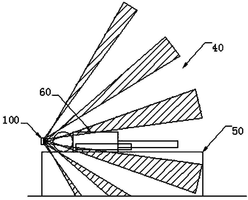 Precise sensing control method and night light of infrared induction night light