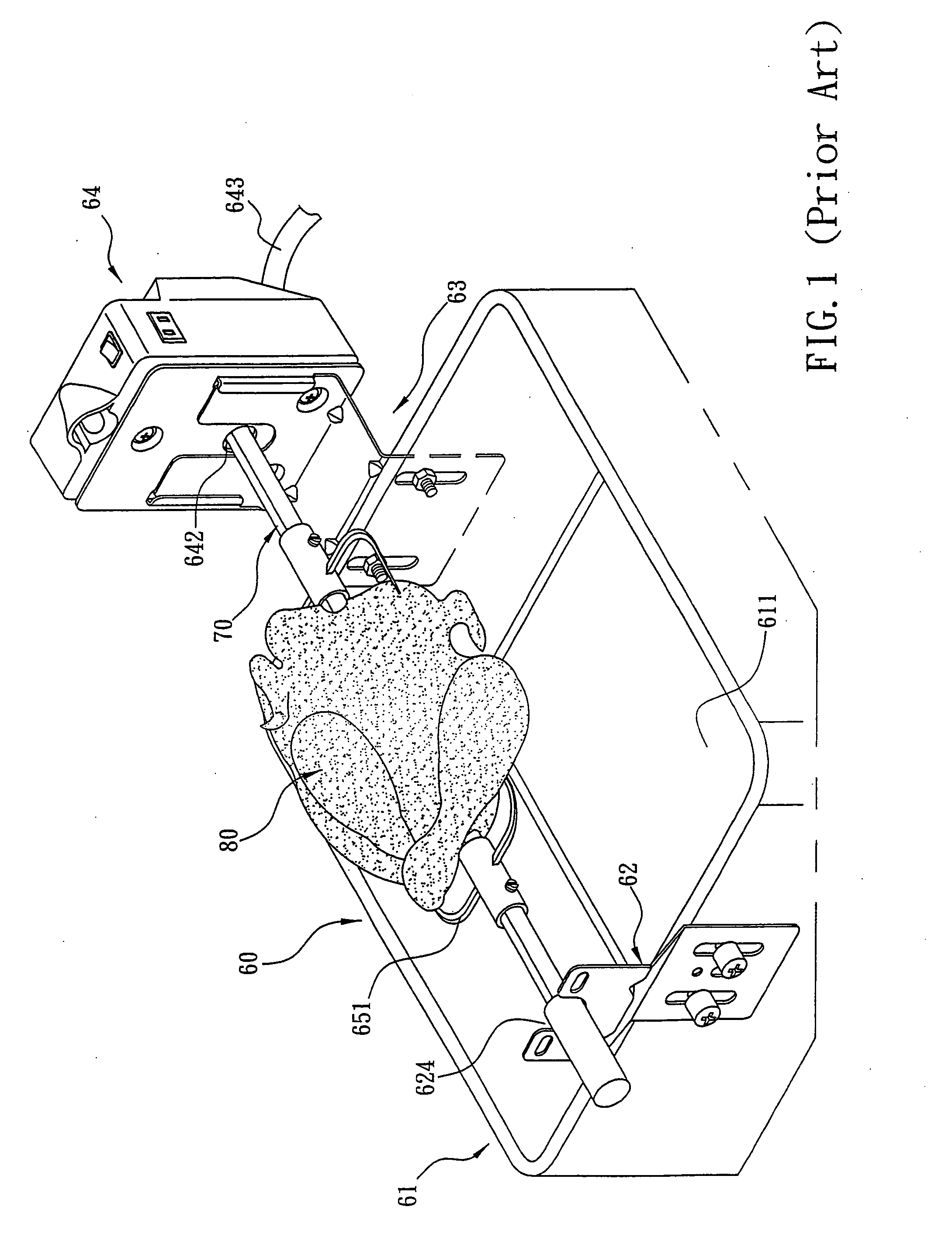Water-repellent motor assembly for rotisserie and casing thereof