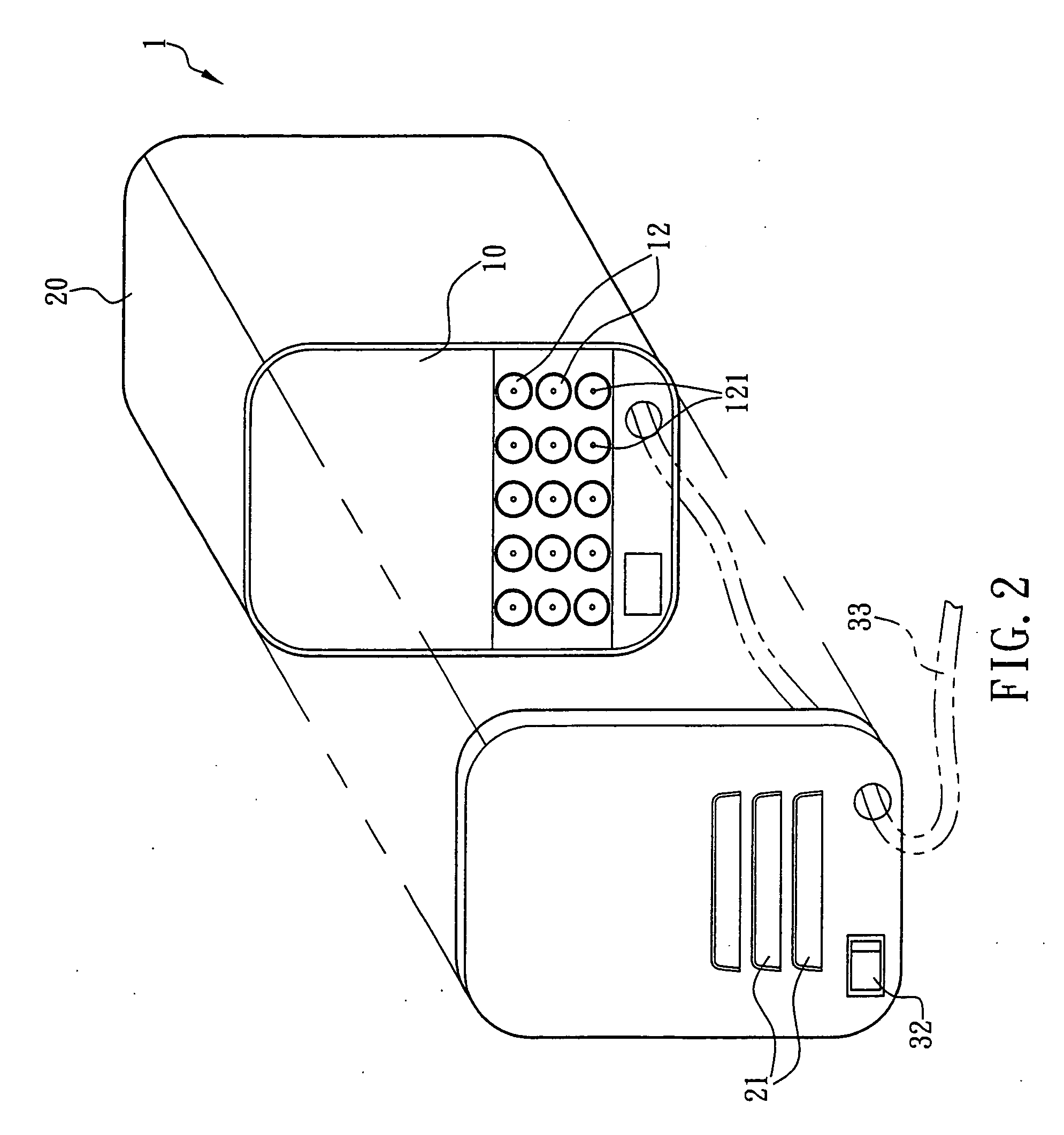 Water-repellent motor assembly for rotisserie and casing thereof