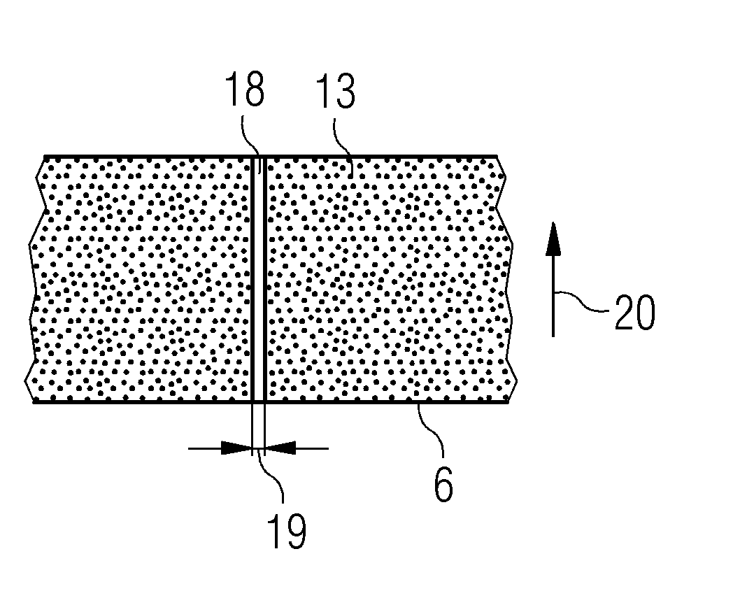 Method for manufacturing work piece by vacuum assisted resin transfer moulding