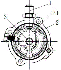 Automobile manual transmission suction induction device