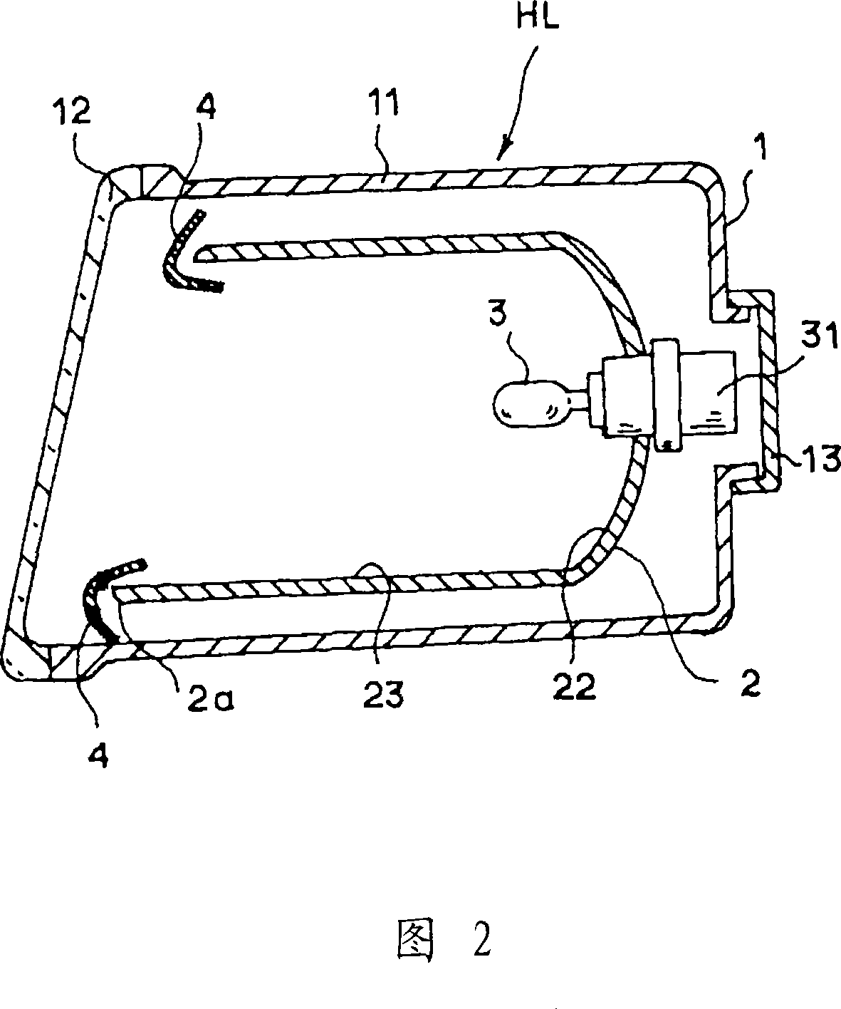 Lighting device for vehicle and method of manufacturing the same