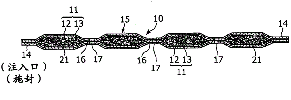 Water gel and method for manufacturing the same, as well as water retaining gel mat and method for manufacturing the same