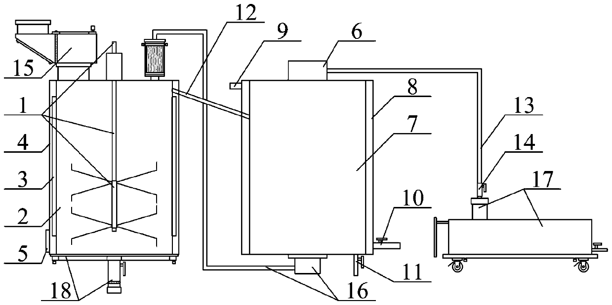 High-efficiency lubricating oil production and purification equipment