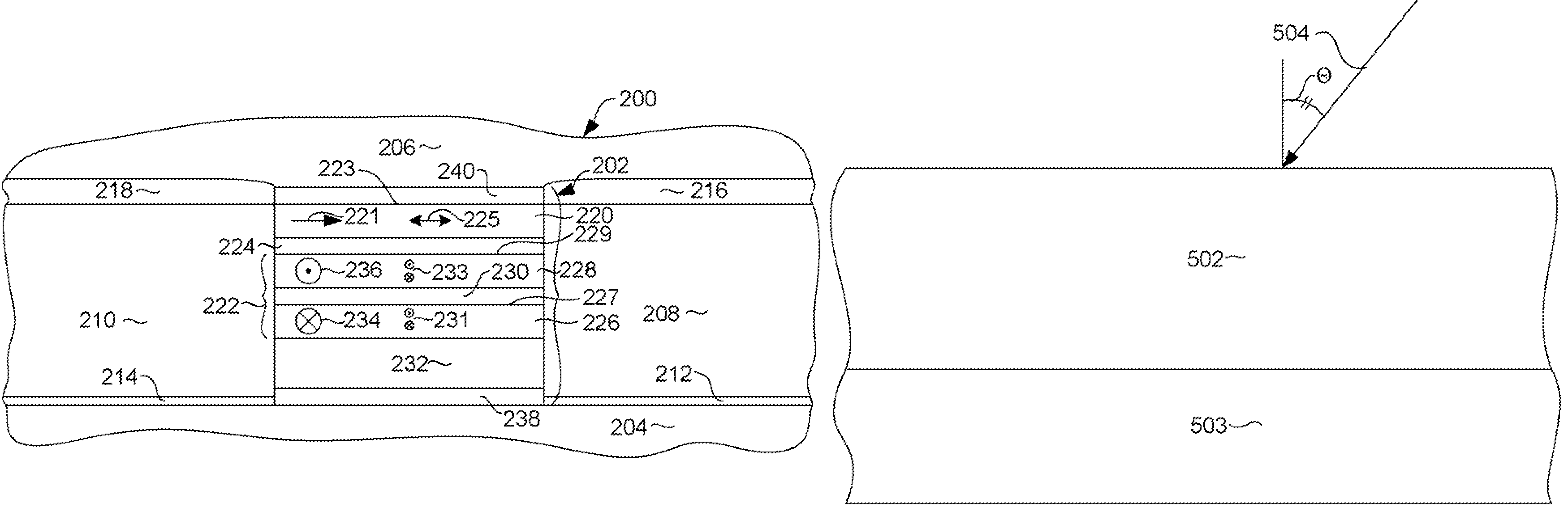 Magnetoresistive sensor having a magnetically stable free layer with a positive magnetostriction