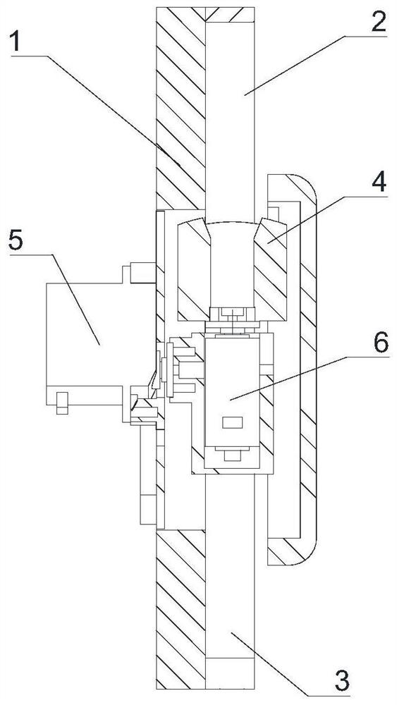 A random selection demonstration device for single-photon secure communication