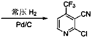Preparation method for 2-chlorine-4-trifluoromethyl-3-cyanopyridine